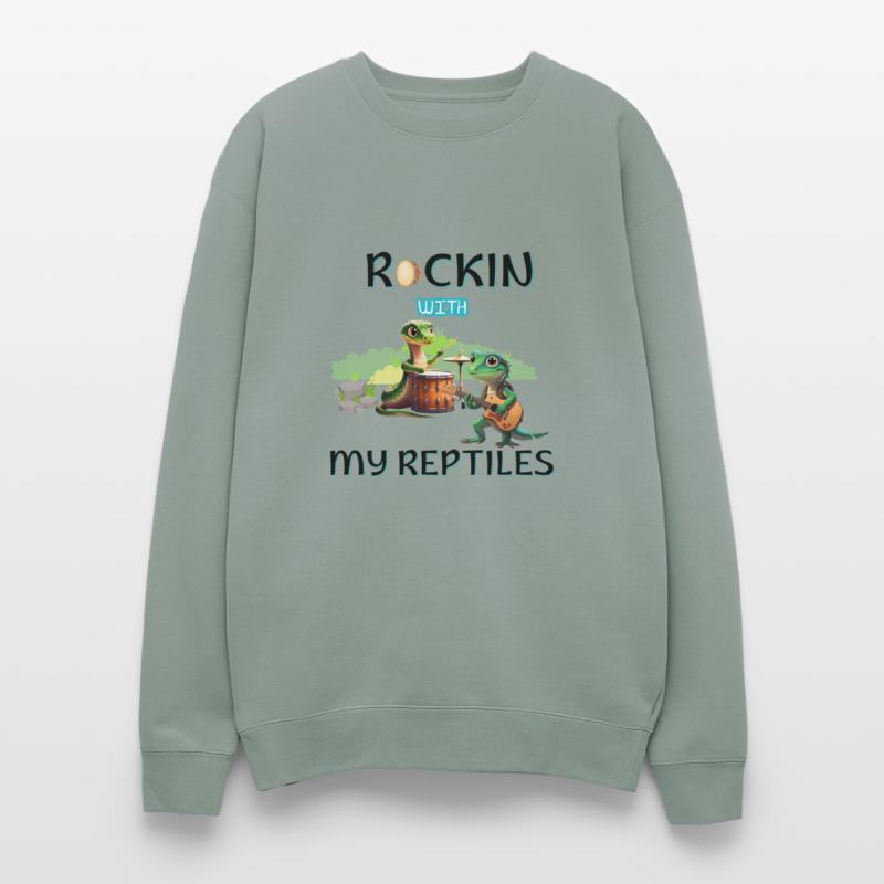 Rockin’ With My Reptiles Funy Lizard and Snake te