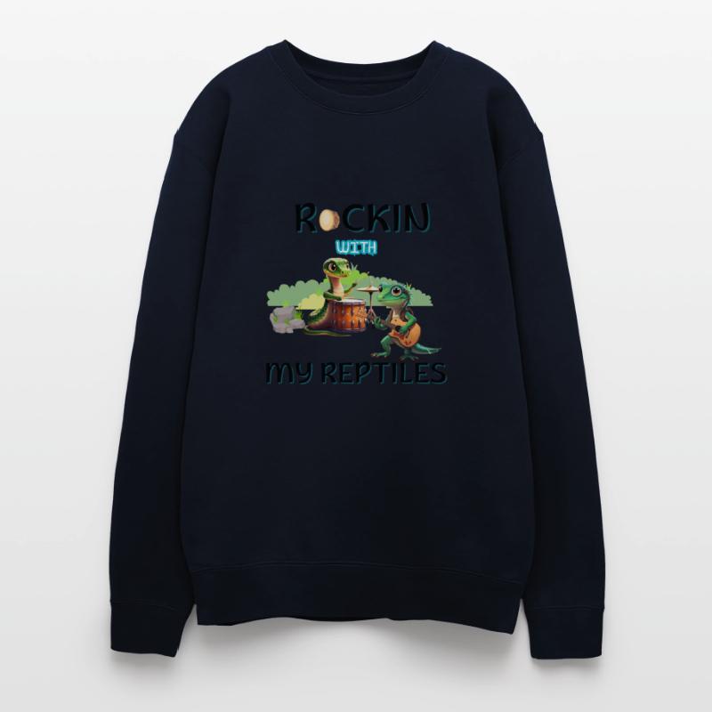 Rockin’ With My Reptiles Funy Lizard and Snake te