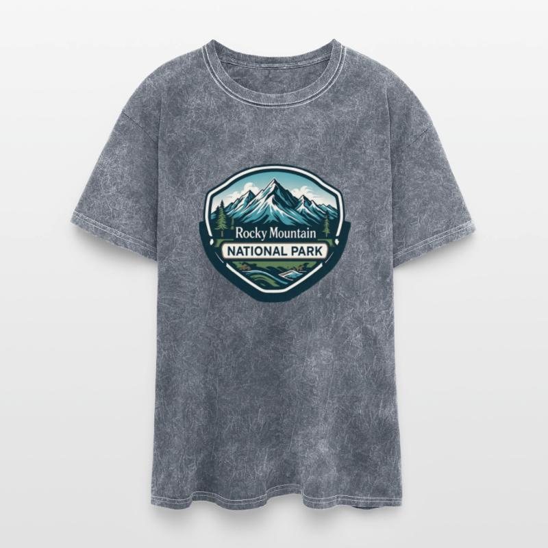 Rocky Mountain National Park Colorado USA Logo