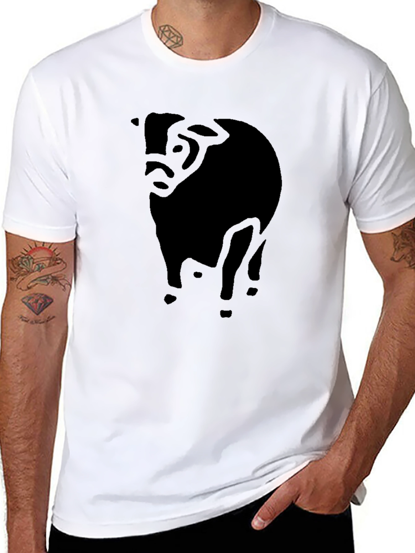 Black Bull Graphic T-Shirt