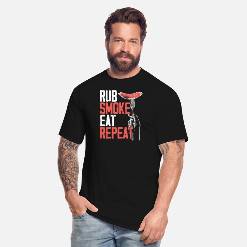 Rub Smoke Eat Repeat BBQ Grilling Barbecue