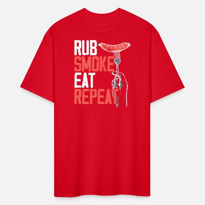 Rub Smoke Eat Repeat BBQ Grilling Barbecue