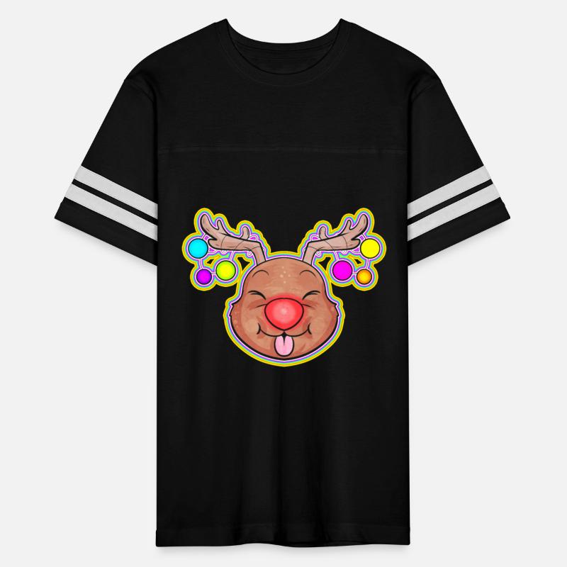 Rudolph The Reindeer Fairy Lights Tounge Out For