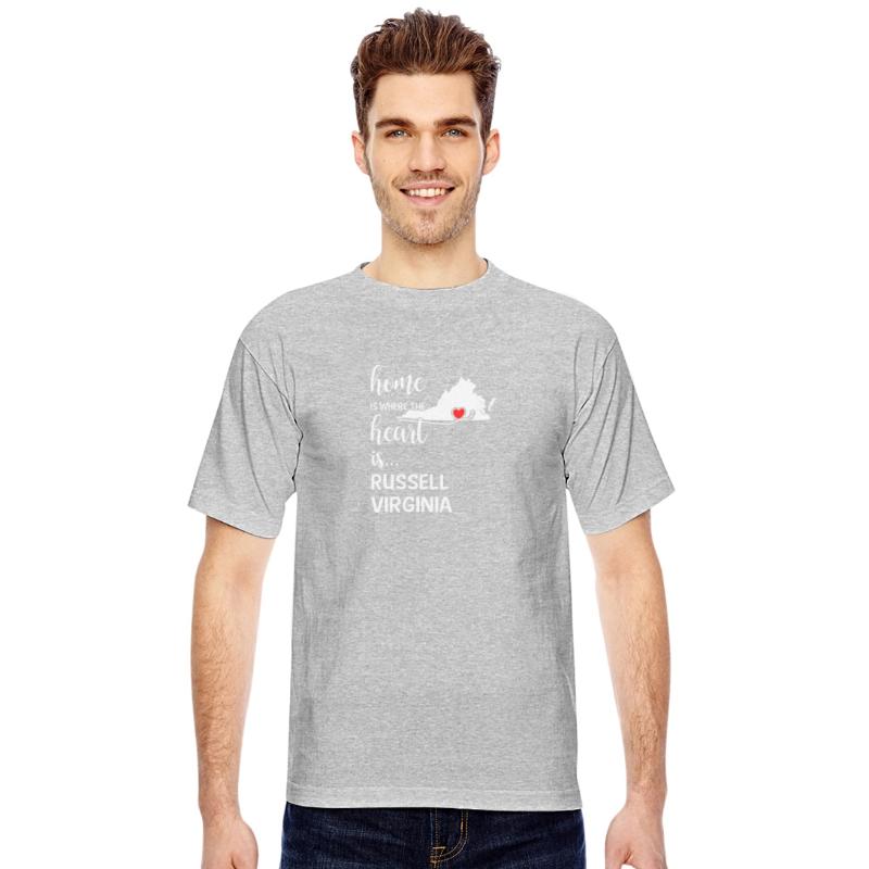 Russell County Virginia Is Where My Heart Is Gift