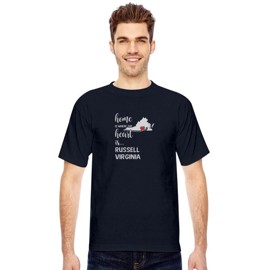 Russell County Virginia Is Where My Heart Is Gift