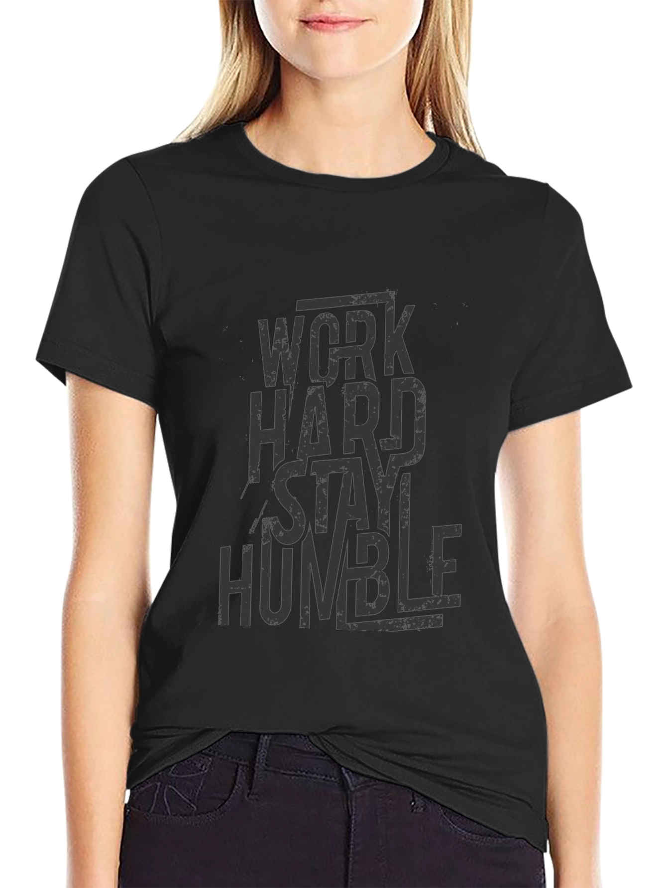 Work Hard Stay Humble Graphic T-Shirt