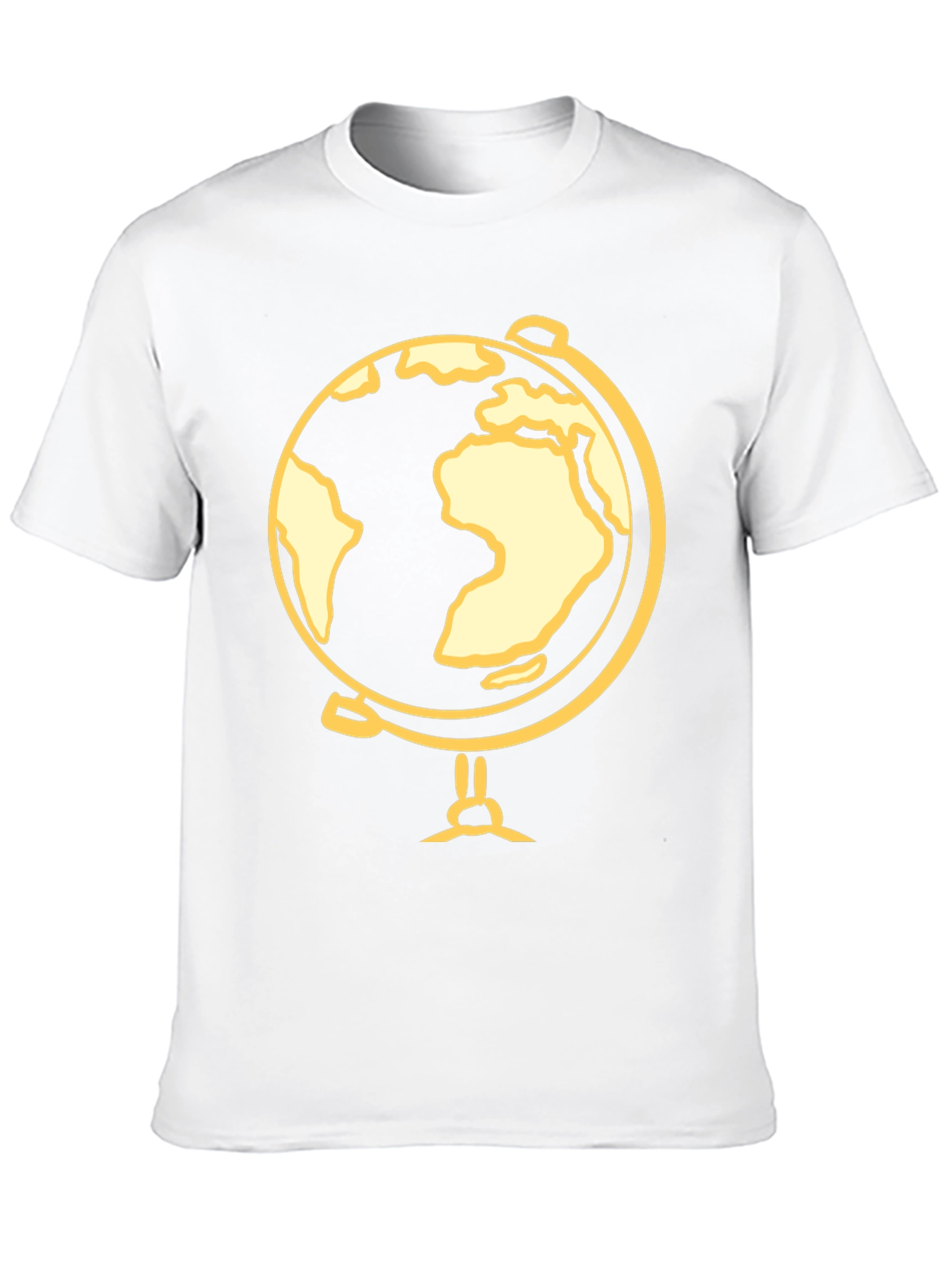 Globe Graphic Black T-Shirt