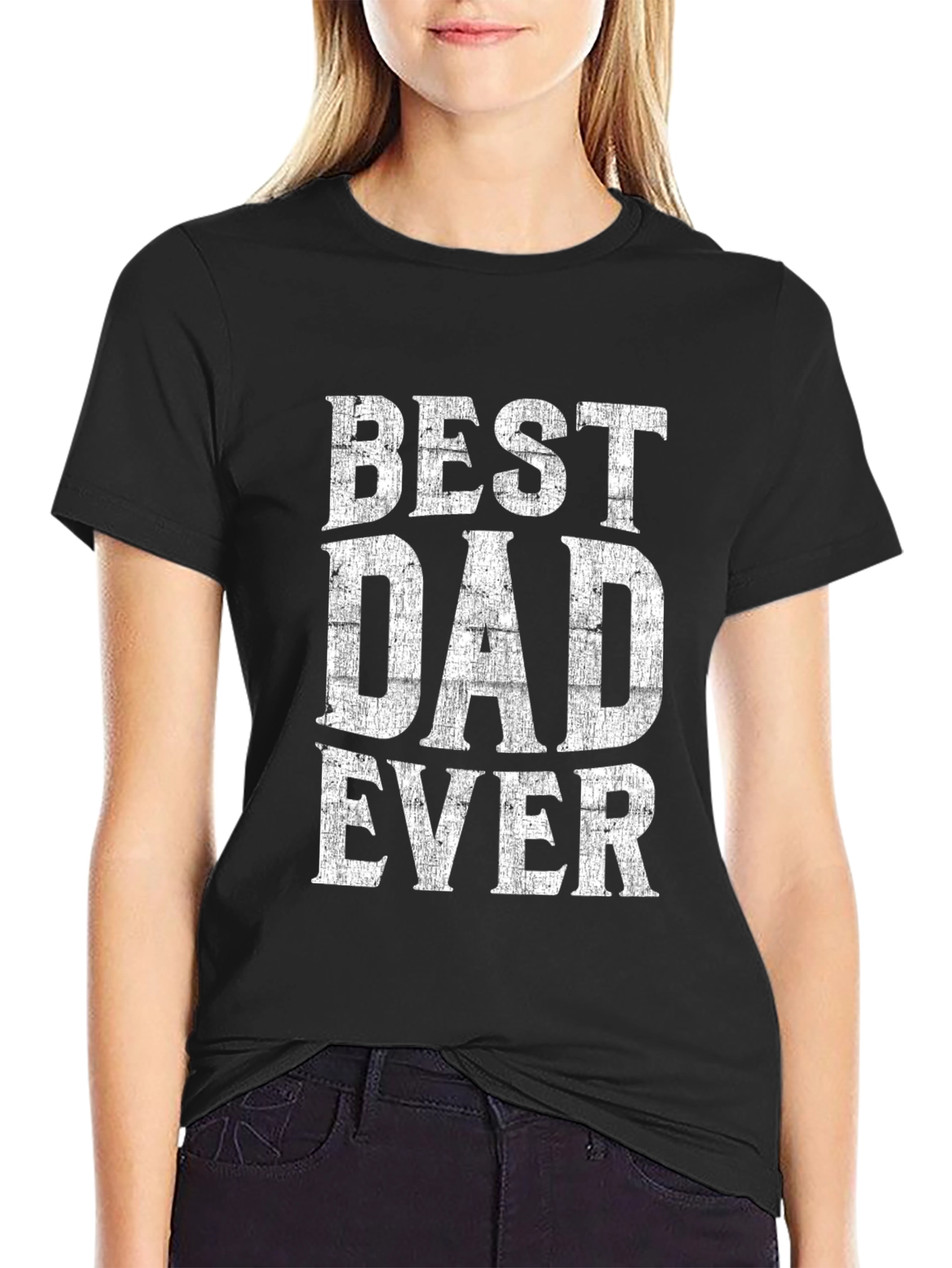 Best Dad Ever Graphic Tee - Fathers Day Gift