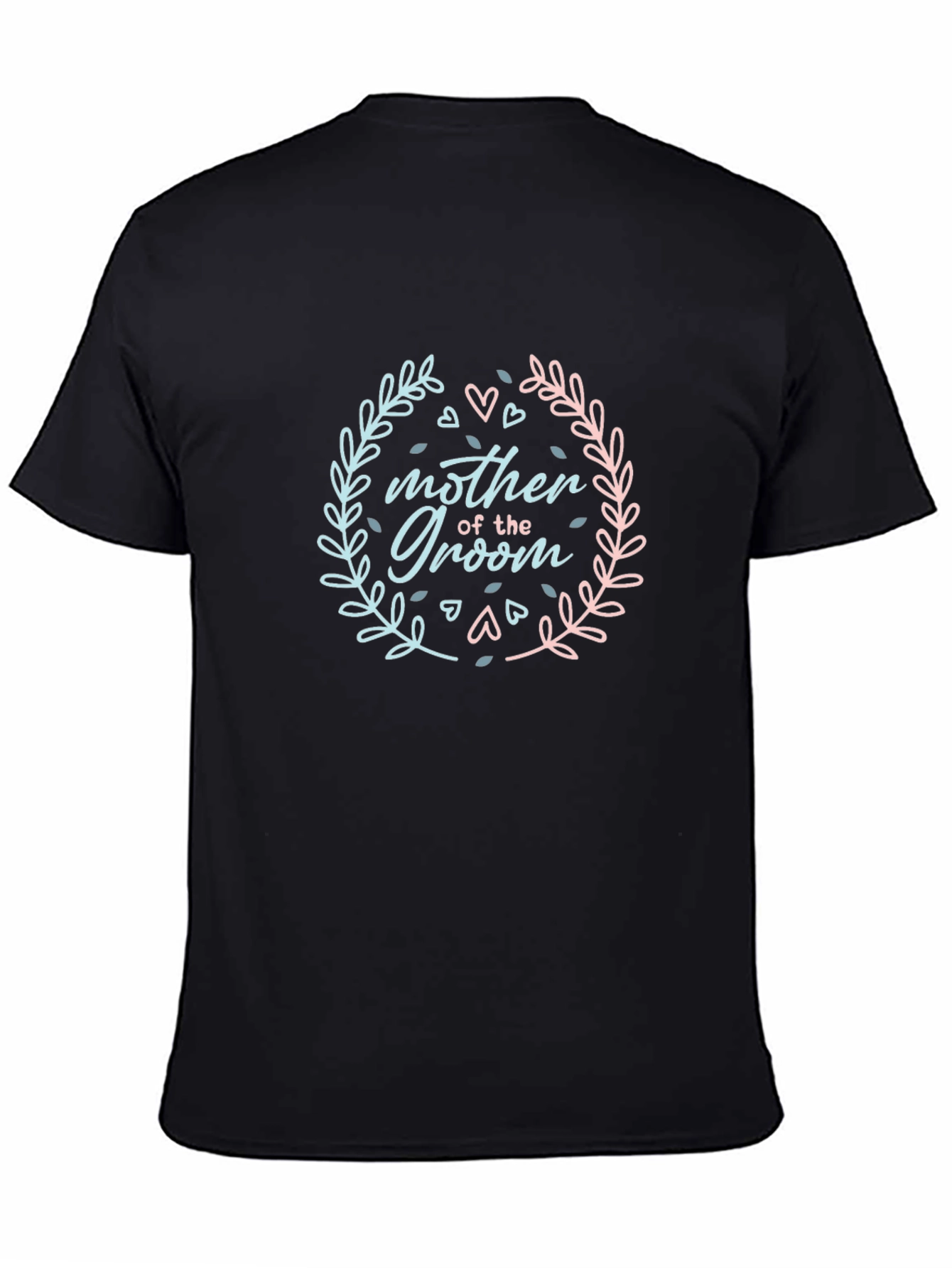 Mother of the Groom Graphic T-Shirt - Black