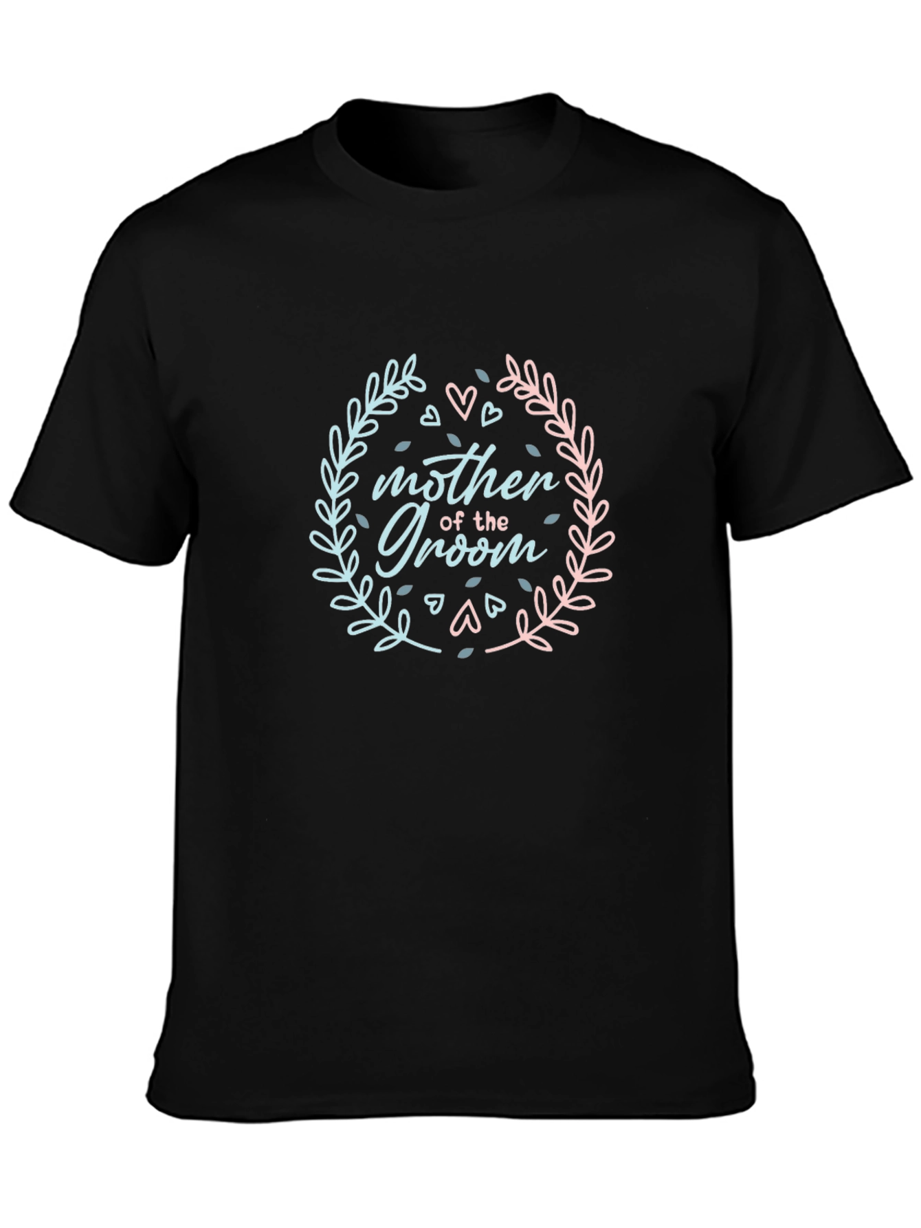 Mother of the Groom Graphic T-Shirt - Black