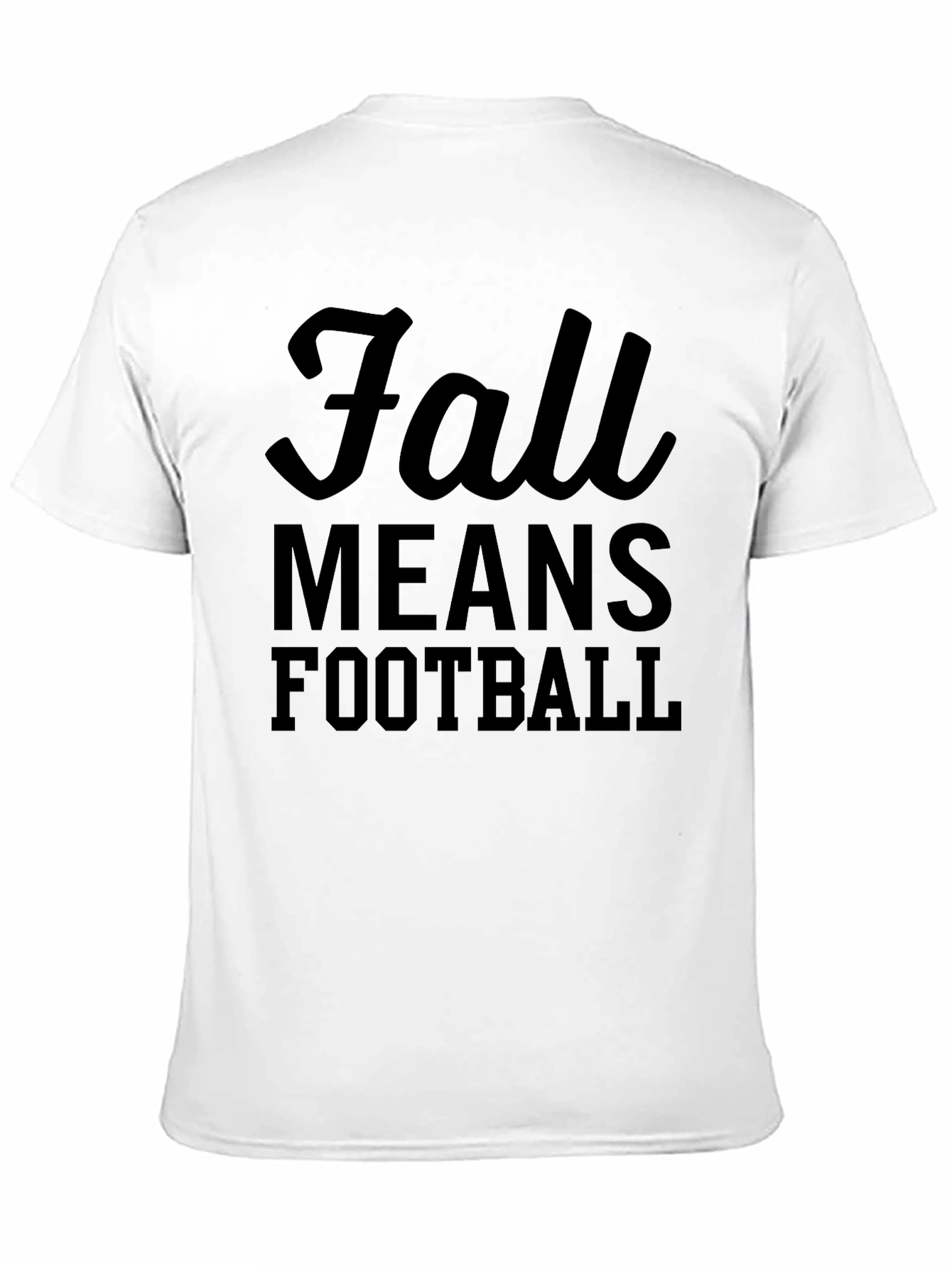 Fall Means Football Graphic Tee