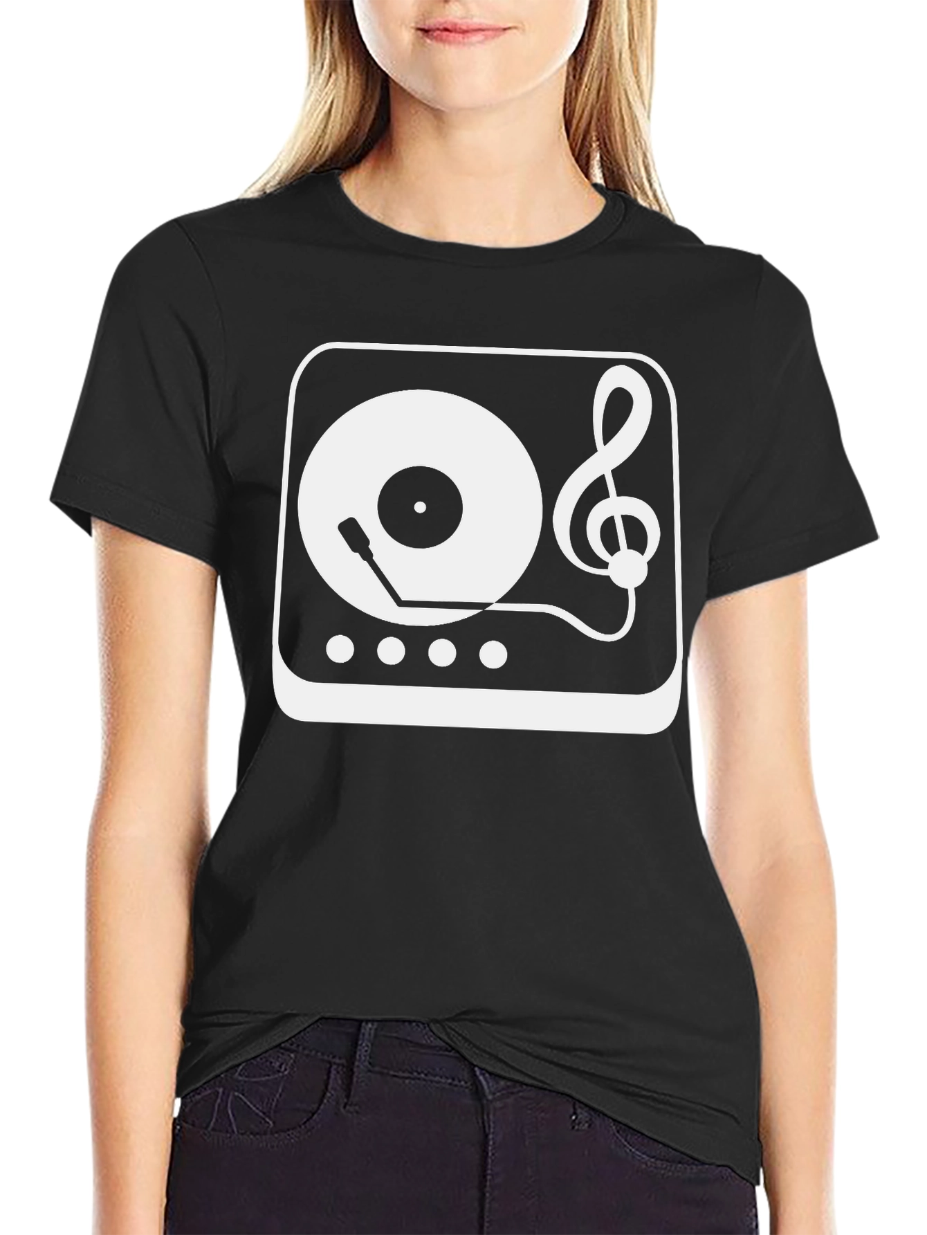 DJ Turntable Music T-Shirt