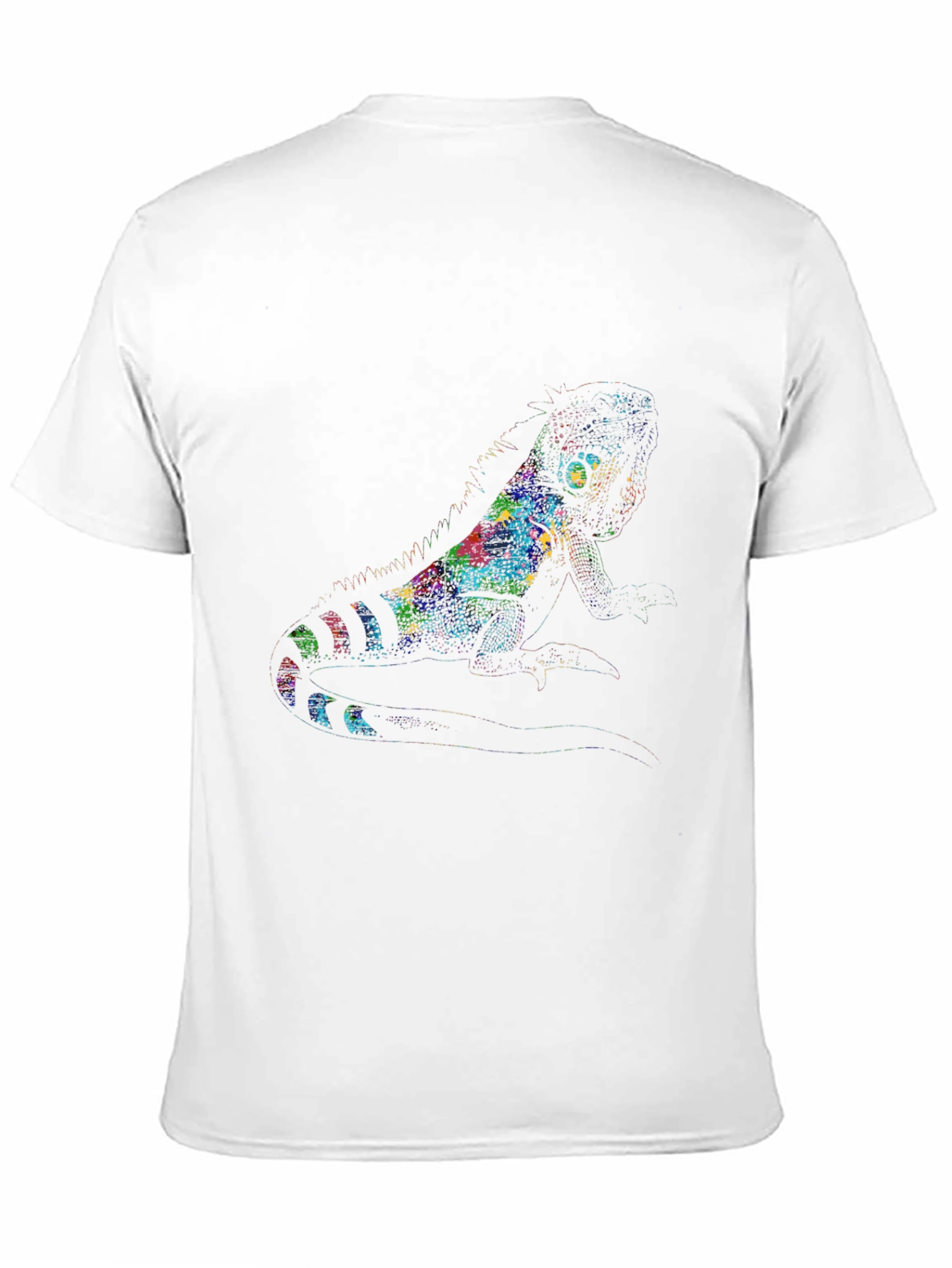 Colorful Lizard Graphic Tee