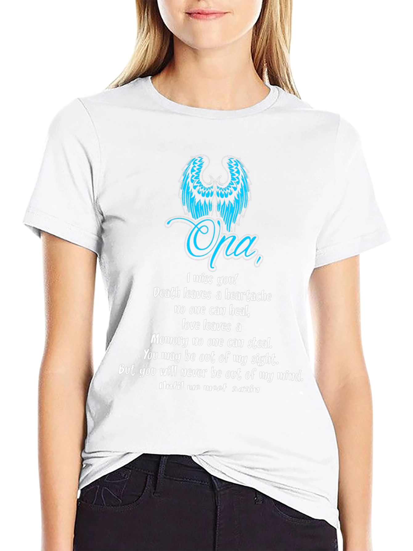 Memorial Opa T-Shirt - In Loving Memory