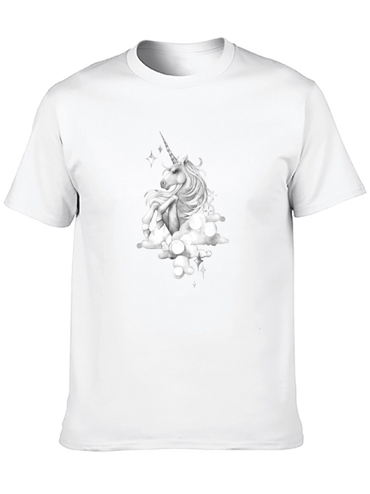 Unicorn Cloud T-Shirt - Fantasy Graphic Tee