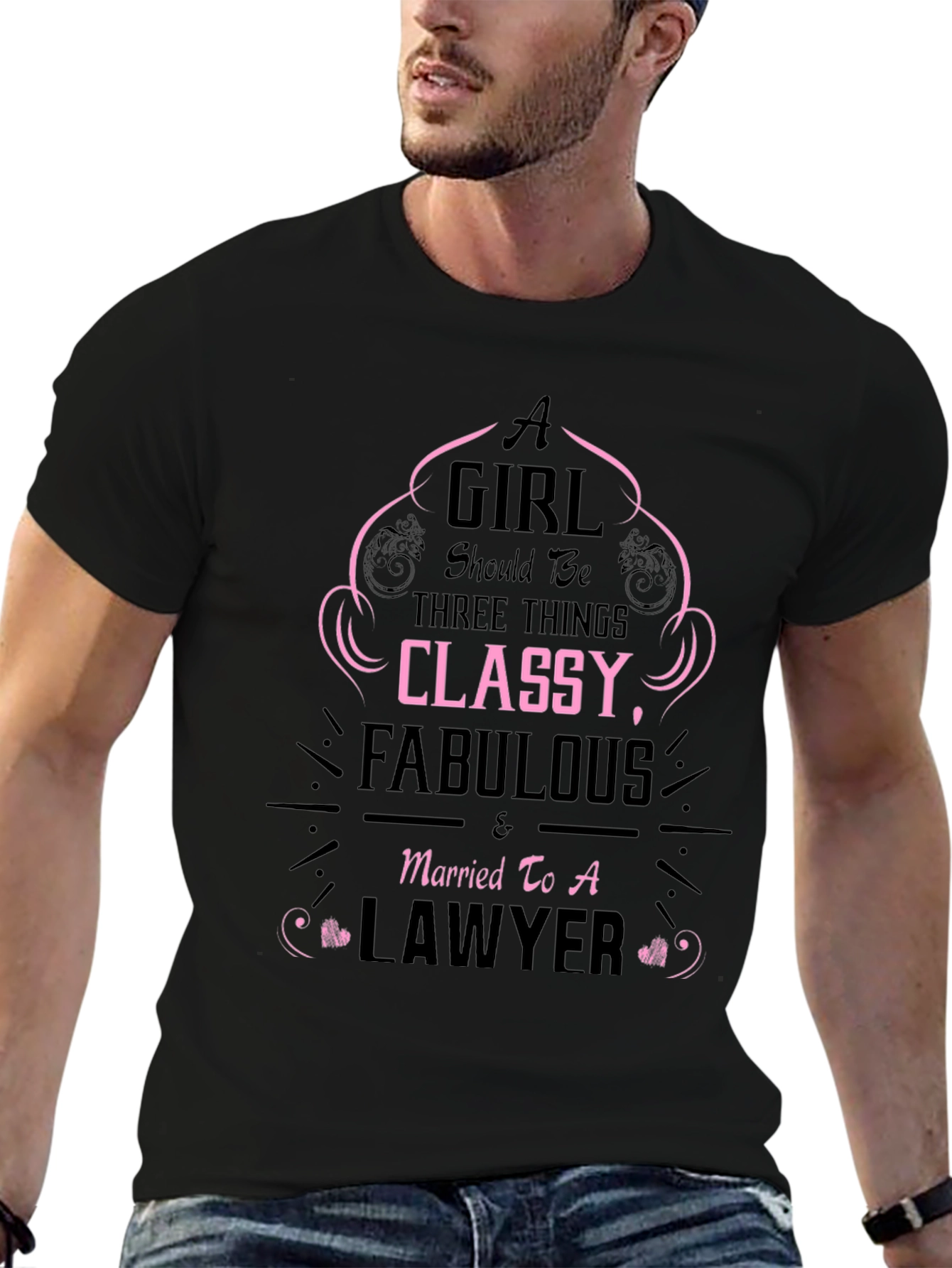 Classy Fabulous Lawyer Wife T-Shirt