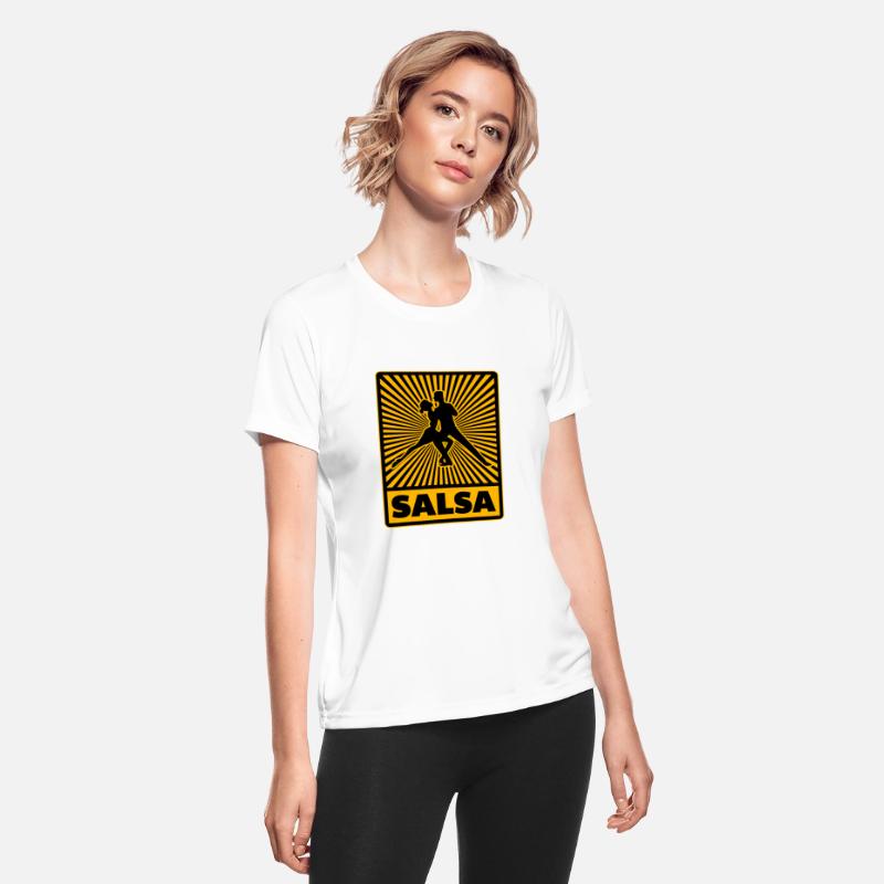 Salsa Dancing Pair Dance Move Yellow Cool Gift