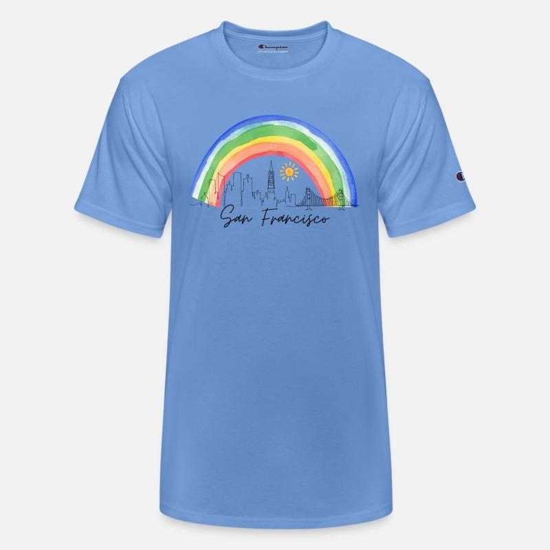 San Francisco Rainbow Skyline