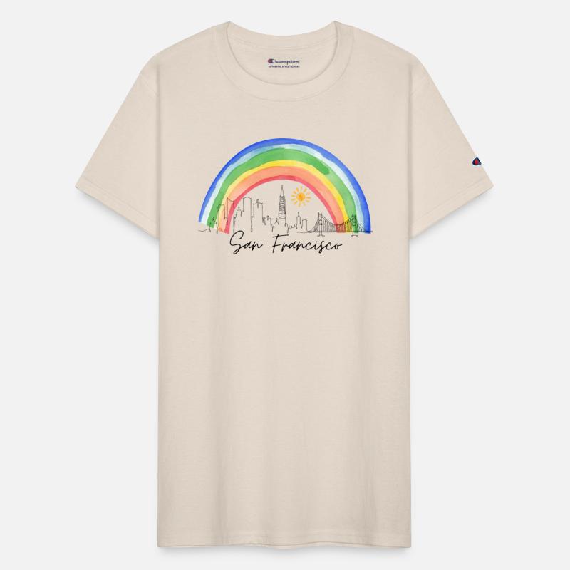 San Francisco Rainbow Skyline