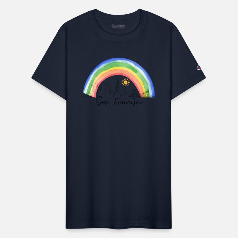 San Francisco Rainbow Skyline