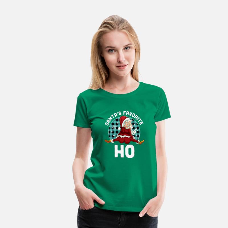Santa'S Favorite Ho Naughty Santa Pajama