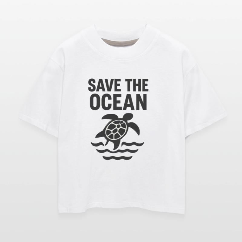 Save The Ocean – Environmental Awareness T-Shirt