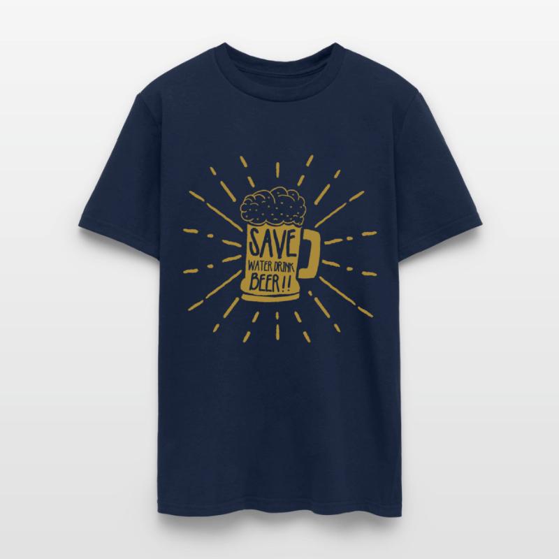 "Save Water with Our "Drink Beer" Tee"