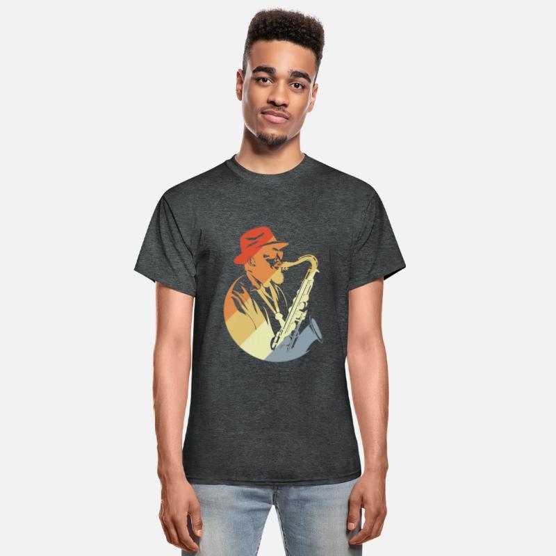 Saxophone Guy Sketch Retro Style