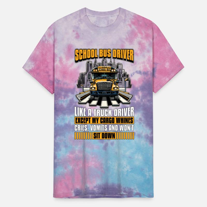 School Bus Driver Like A Truck Driver Bus Captain