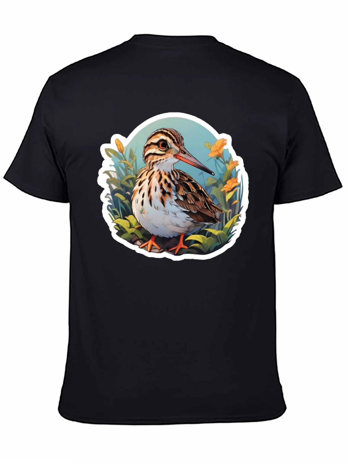 Bird Graphic Tee: Nature Inspired Style