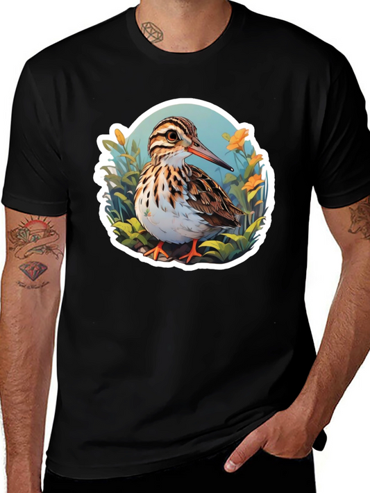 Bird Graphic Tee: Nature Inspired Style