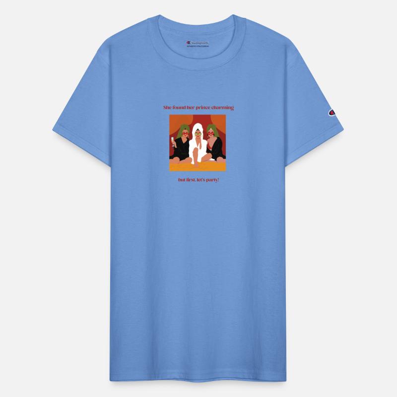 She found prince charming, but first let's party