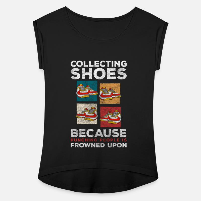 Shoe Lover Purchasing Sneakers Shopping Addict