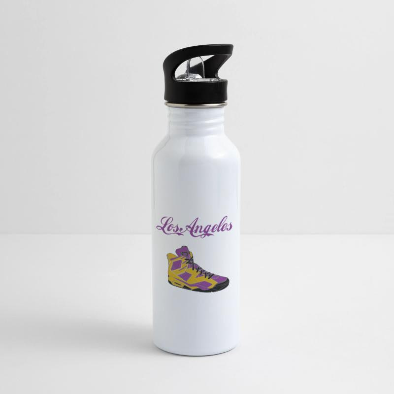 SHOES LOS ANGELES BASKETBALL YELLOW AND PURPLE