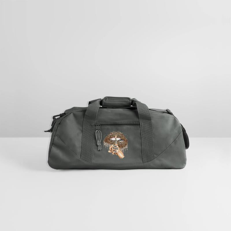 Shut the Fuck up leopard lips mouth