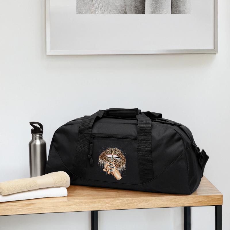 Shut the Fuck up leopard lips mouth