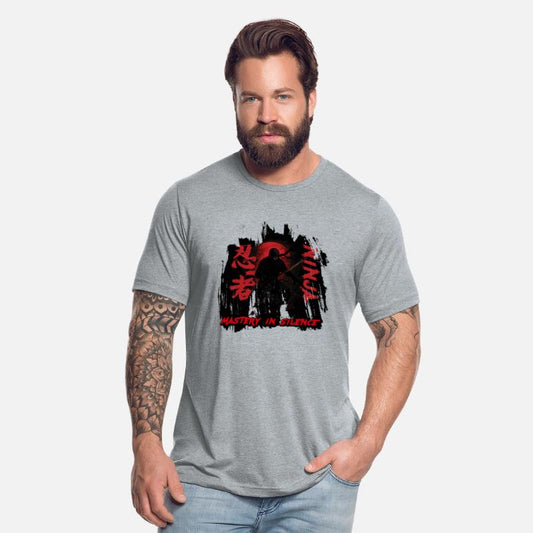 Silent Ninja Tee – Mastery in the Shadows Graphic
