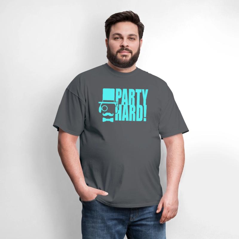 Sir DJ Party Hard Gentleman Cylinder Hat Monocle