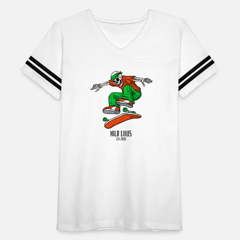 Skating Skull by Wild Linus Germany