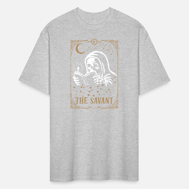 Skeleton Savant Tarot Card Occult Club Gothic