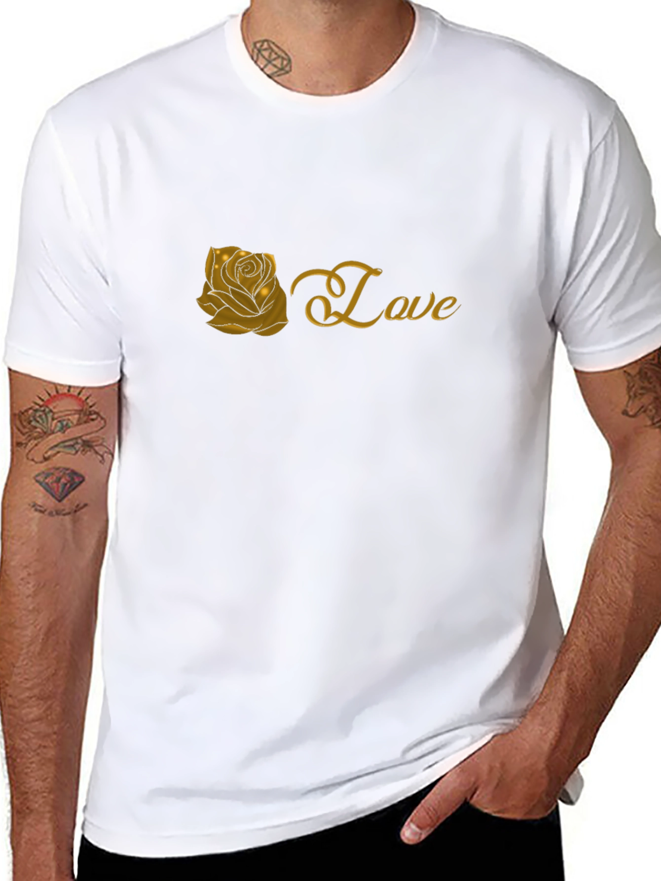 Love Rose Graphic T-Shirt