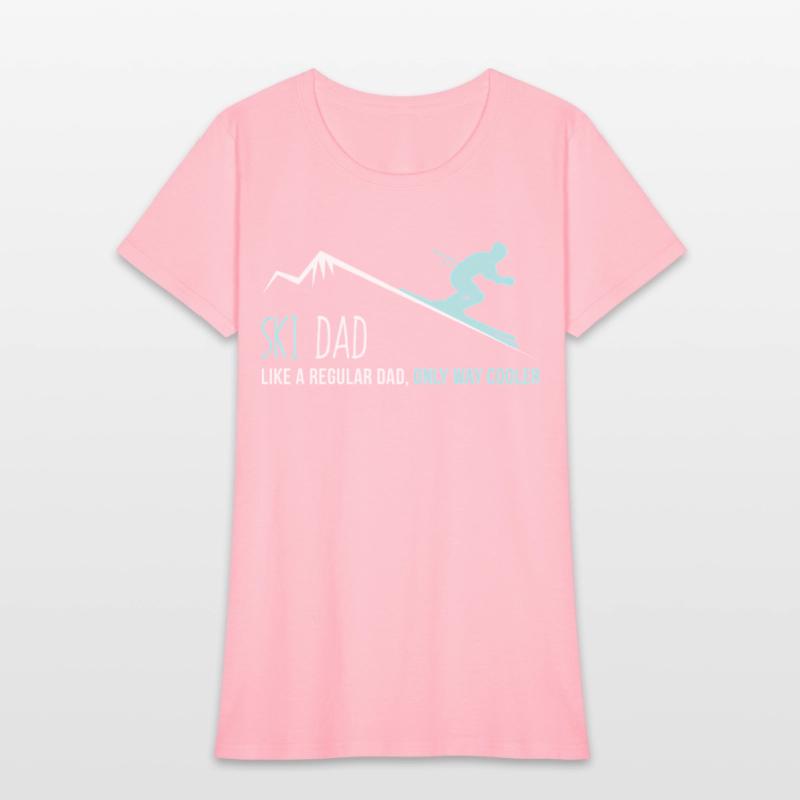 Ski Dad Winter Skiing