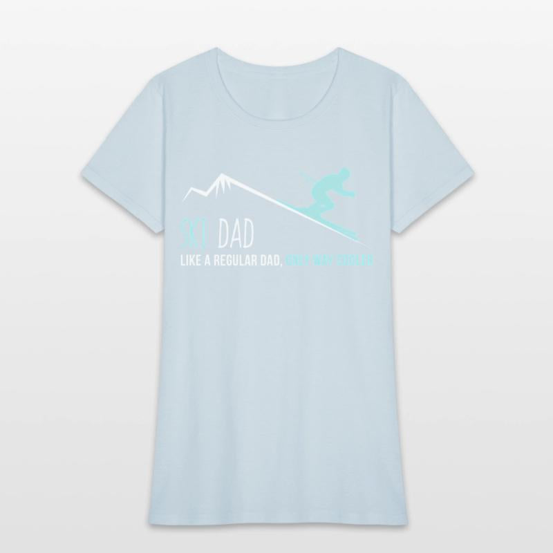 Ski Dad Winter Skiing