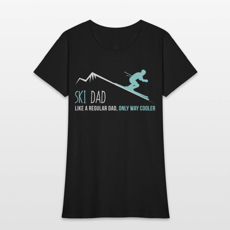 Ski Dad Winter Skiing