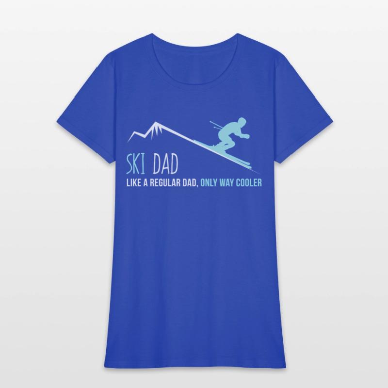 Ski Dad Winter Skiing