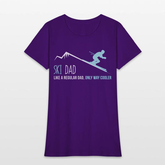 Ski Dad Winter Skiing