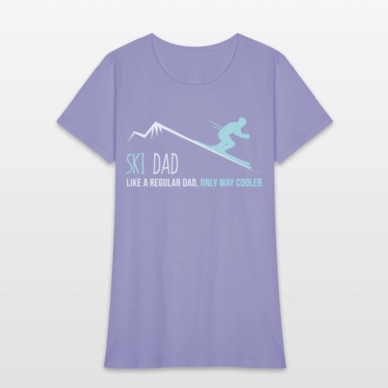 Ski Dad Winter Skiing