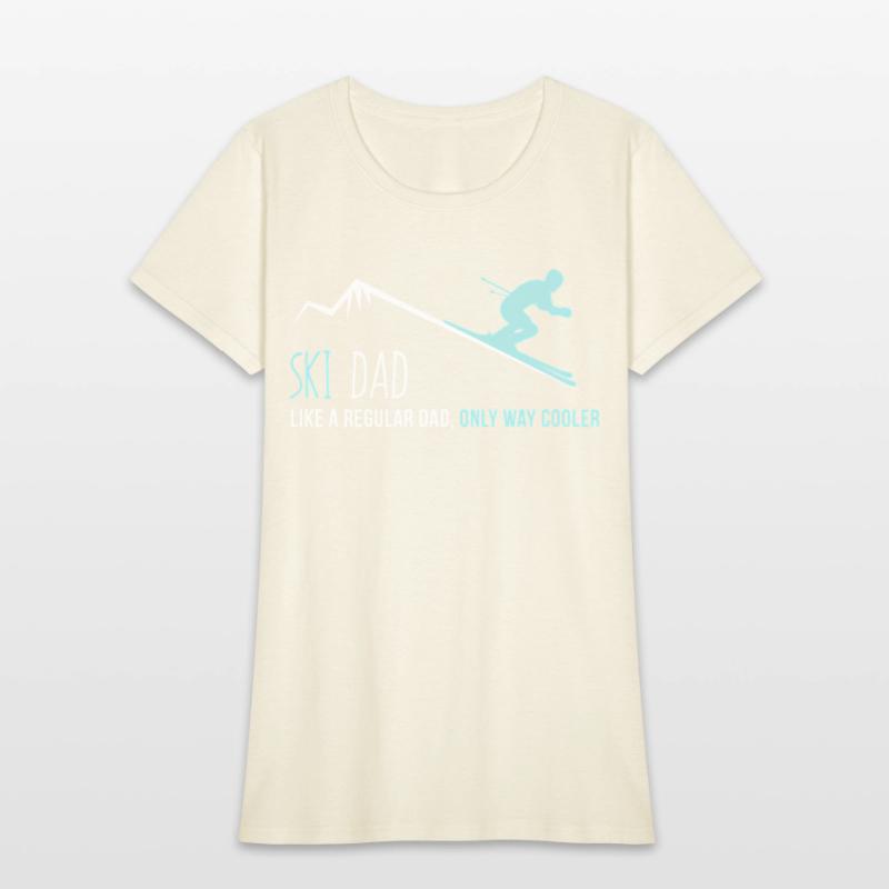 Ski Dad Winter Skiing