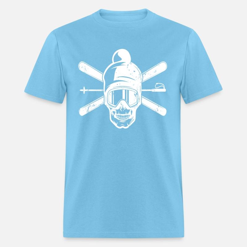 Ski Skull Skeleton Skiing Boards