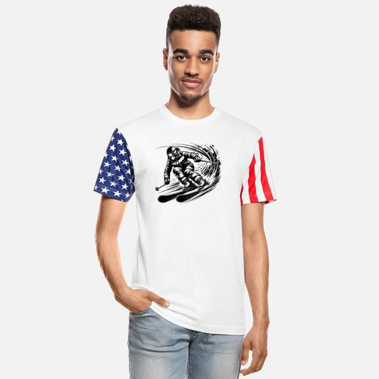 Skiing Competition Rivalry And Sporting Spirit